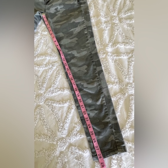 Democracy Ab Technology Olive Camo Pants Zipper Size 8 - Picture 13 of 14